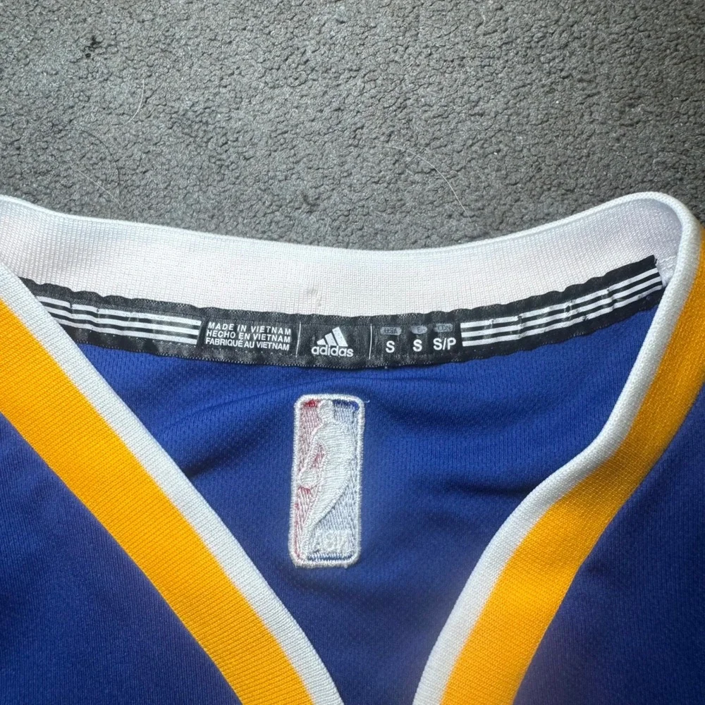 Adidas Golden State Warriors Klay Thompson 11 NBA Jersey Blue Mens Small S